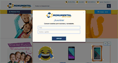 Desktop Screenshot of monumentalhogar.com