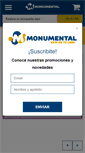 Mobile Screenshot of monumentalhogar.com